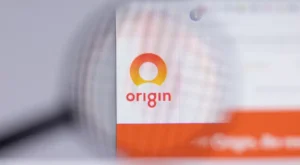Origin badge on a web page