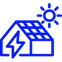 home solar icon