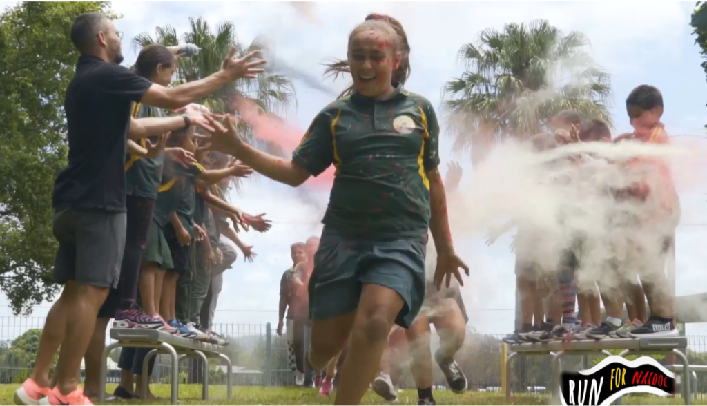 Run for NAIDOC Bolt for Gold