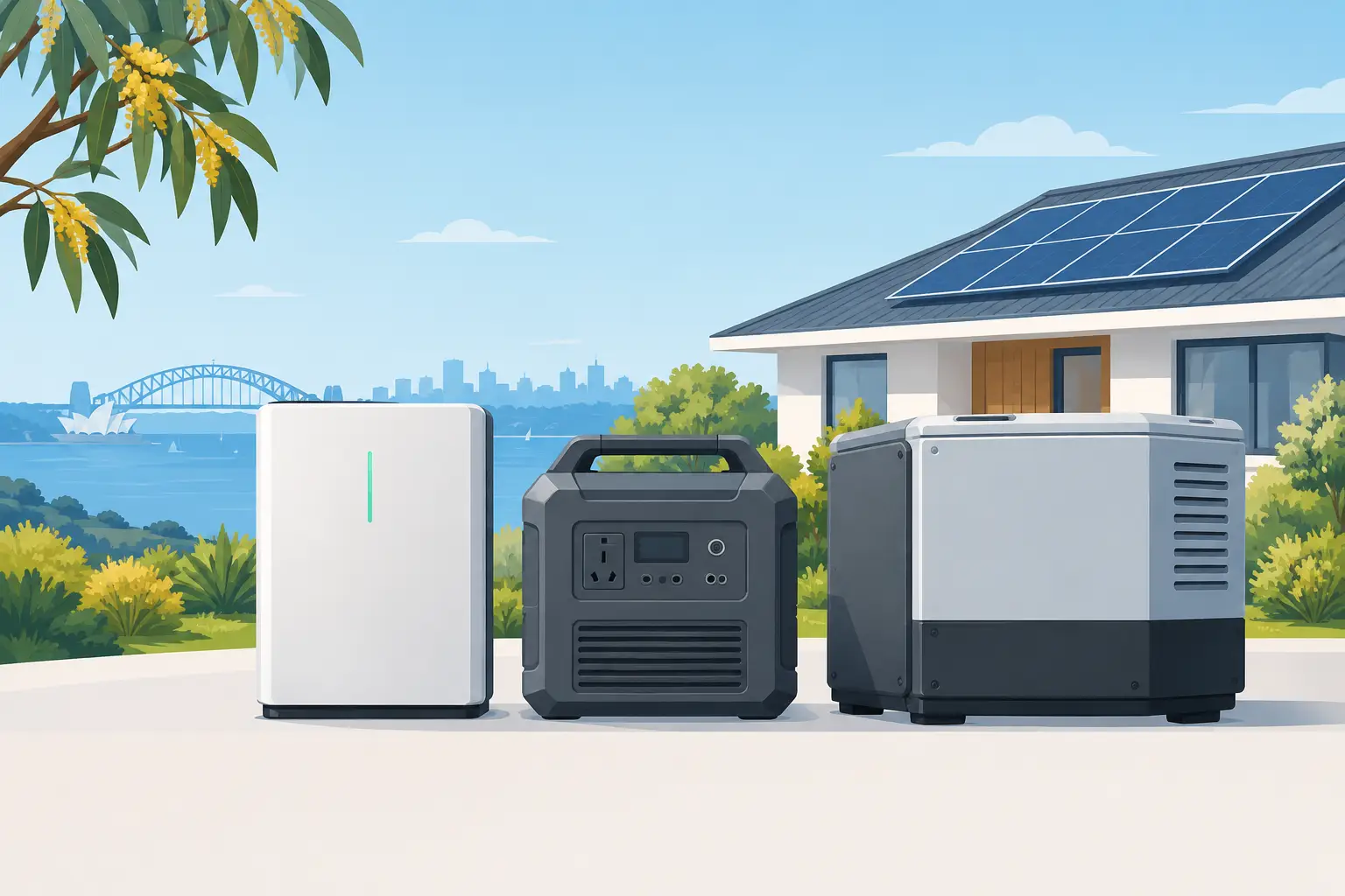 Battery Generator Comparison for Australian Homes