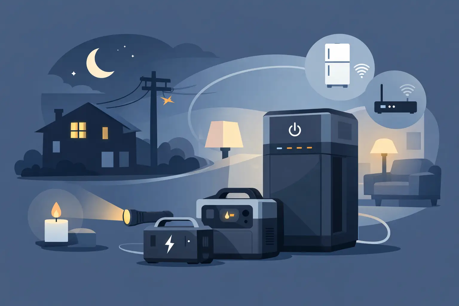 Choosing Blackout Backup Batteries at Home