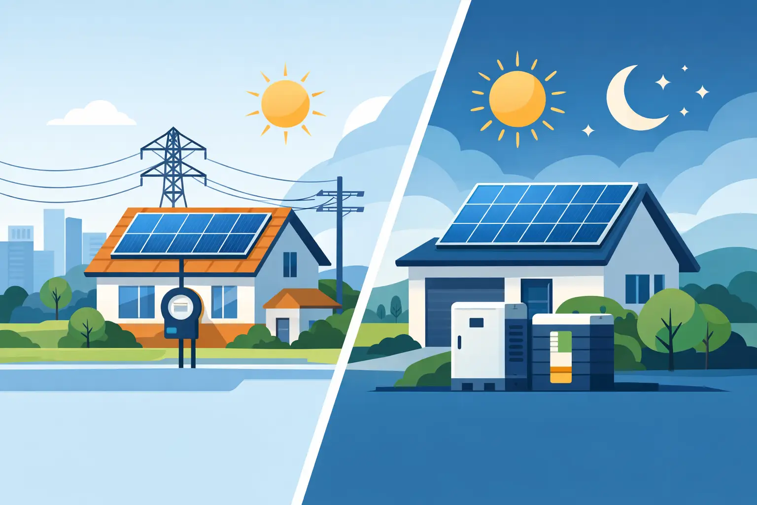 Grid Tied vs Hybrid Solar for Your Property