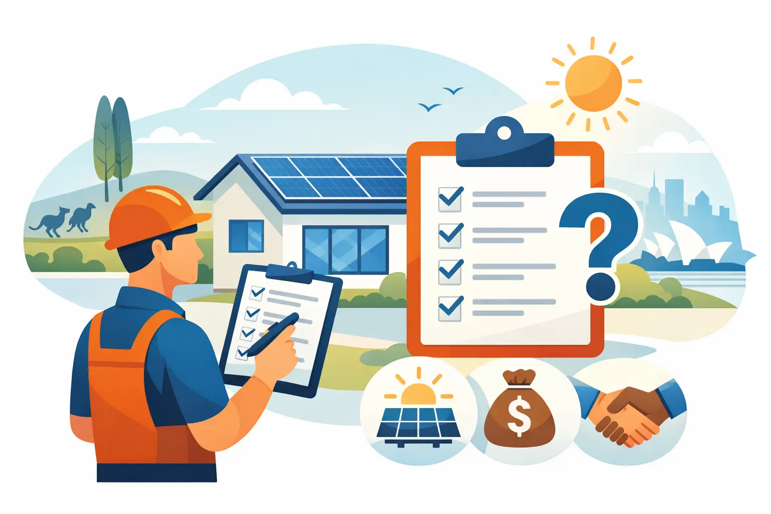 Solar Installer Questions Checklist for Australians