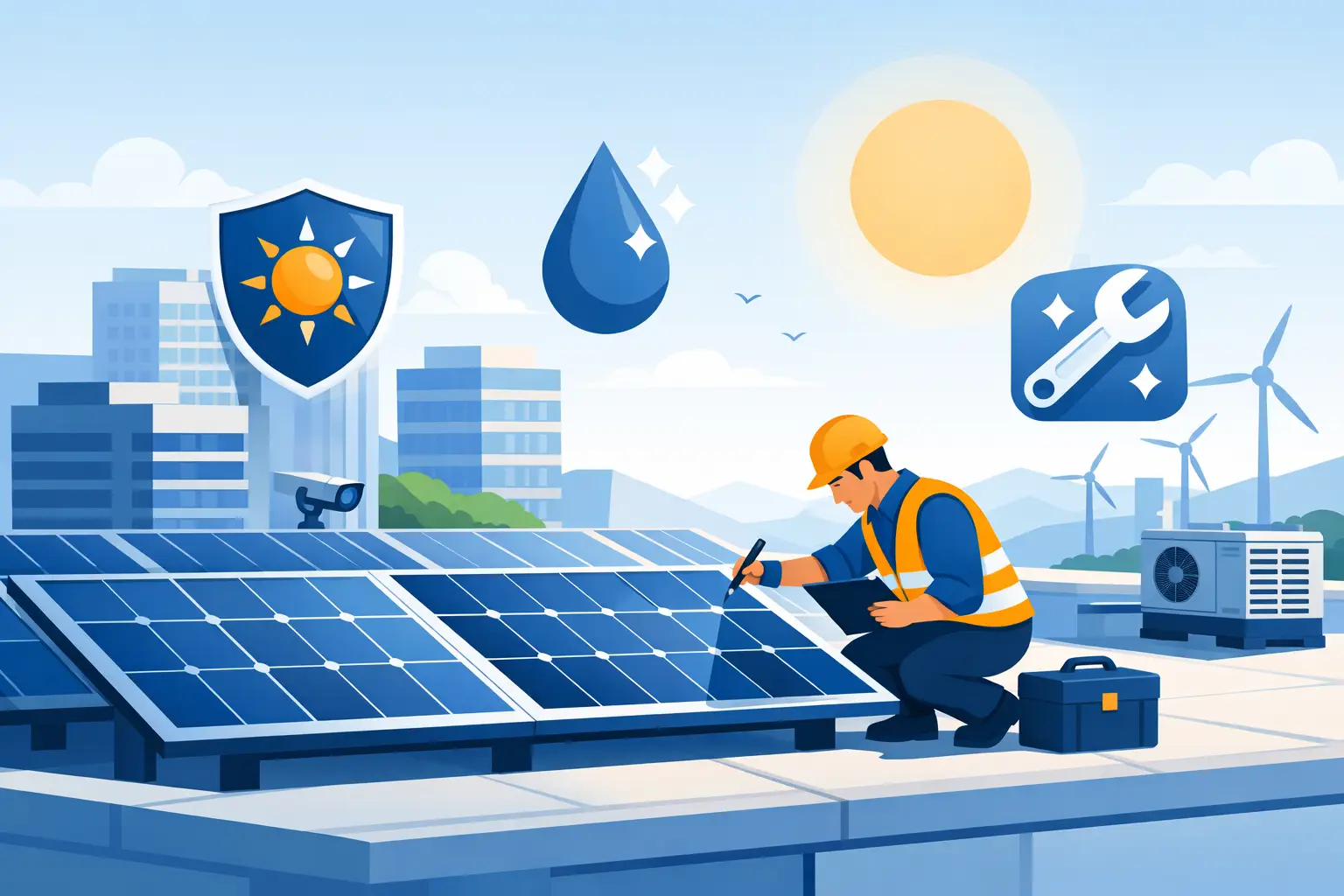 Solar Maintenance for Businesses That Protects Value