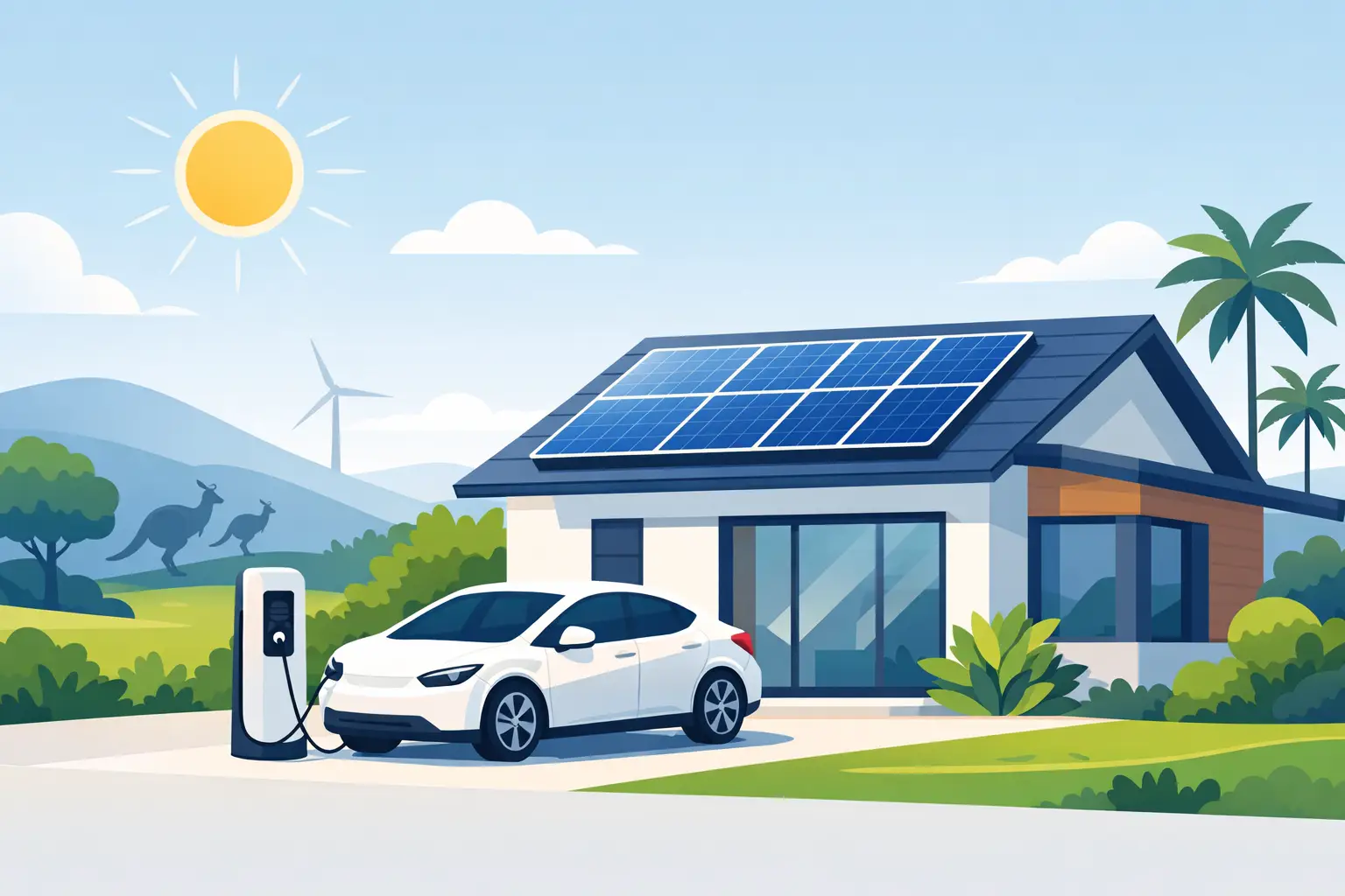 Solar Panels and EV Chargers for Australian Homes