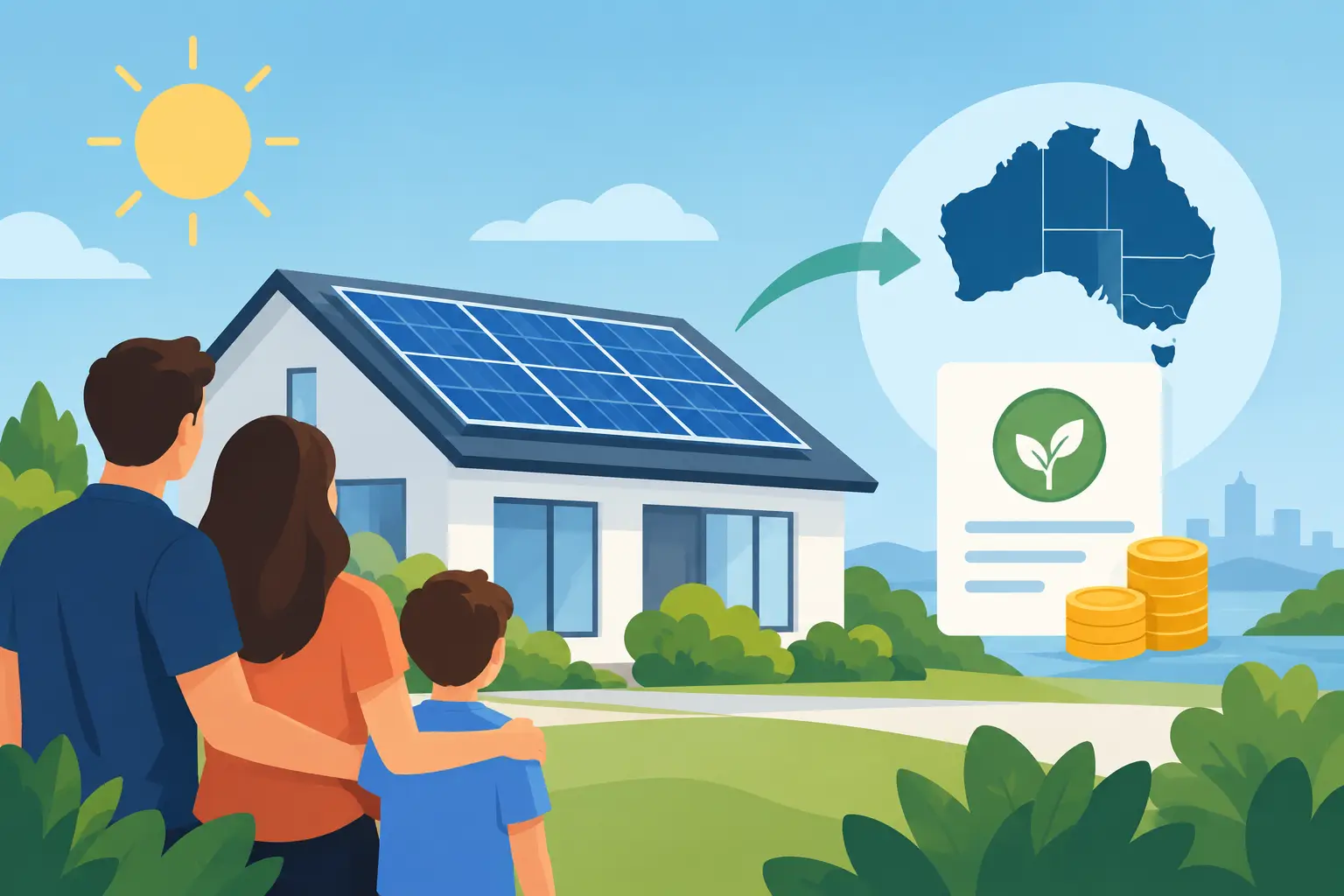 Who Gets STCs for Solar Systems in Australia?